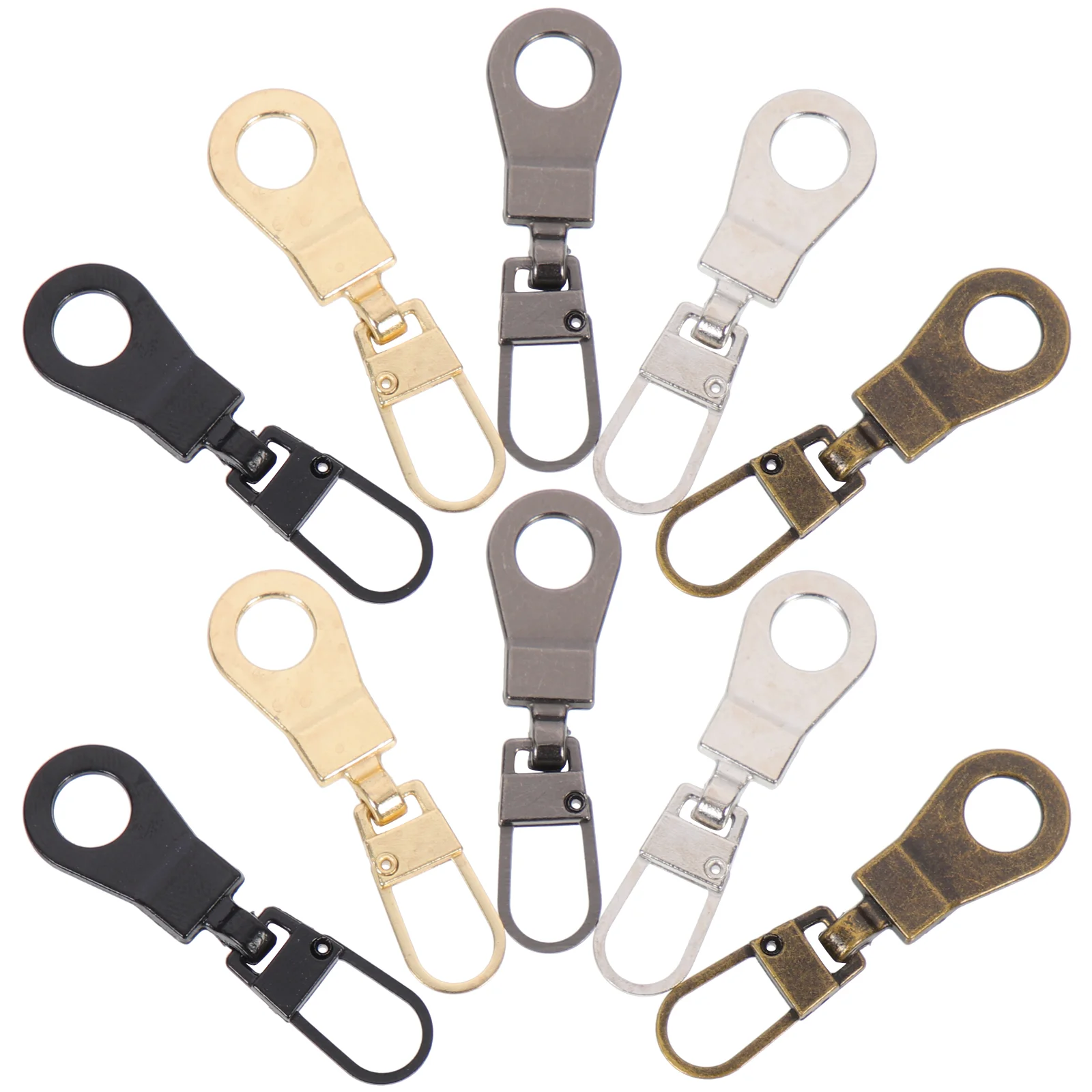 

Zipperrepair Replacement Handle Fixer Luggage Kit Slider Extender Sewing Metalclothesclothing Purse Wallet Zippers Coat