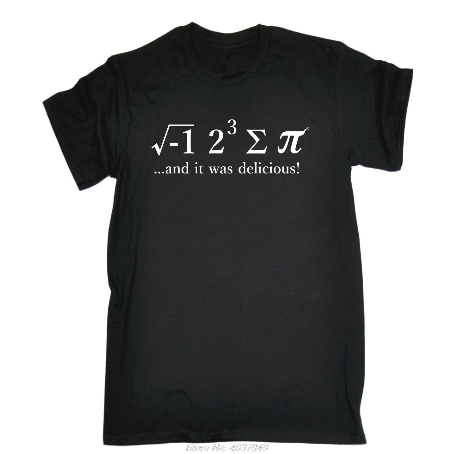 

I 8 Sum Pi T-SHIRT Pie Mathematics Math Maths O-Nerd Tee Gift Birthday Funny Brand Cotton Men Clothing Male Slim Fit T Shirt