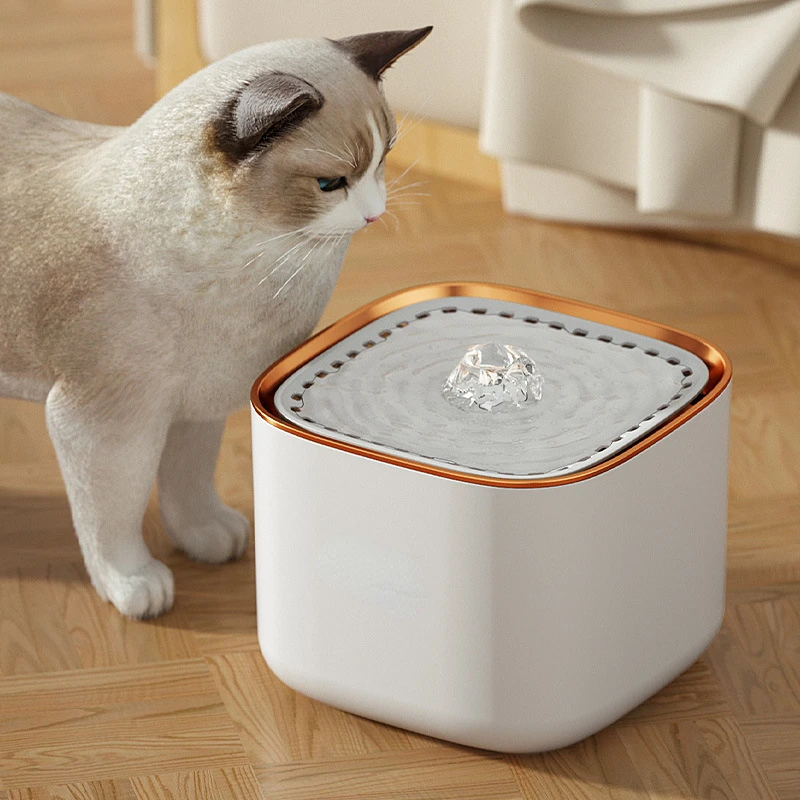 

Cat Water Fountain Dog Water Dispenser Filter Automatic Pet Drinking Electric Dispenser Bowls Cats Drinker USB Powered