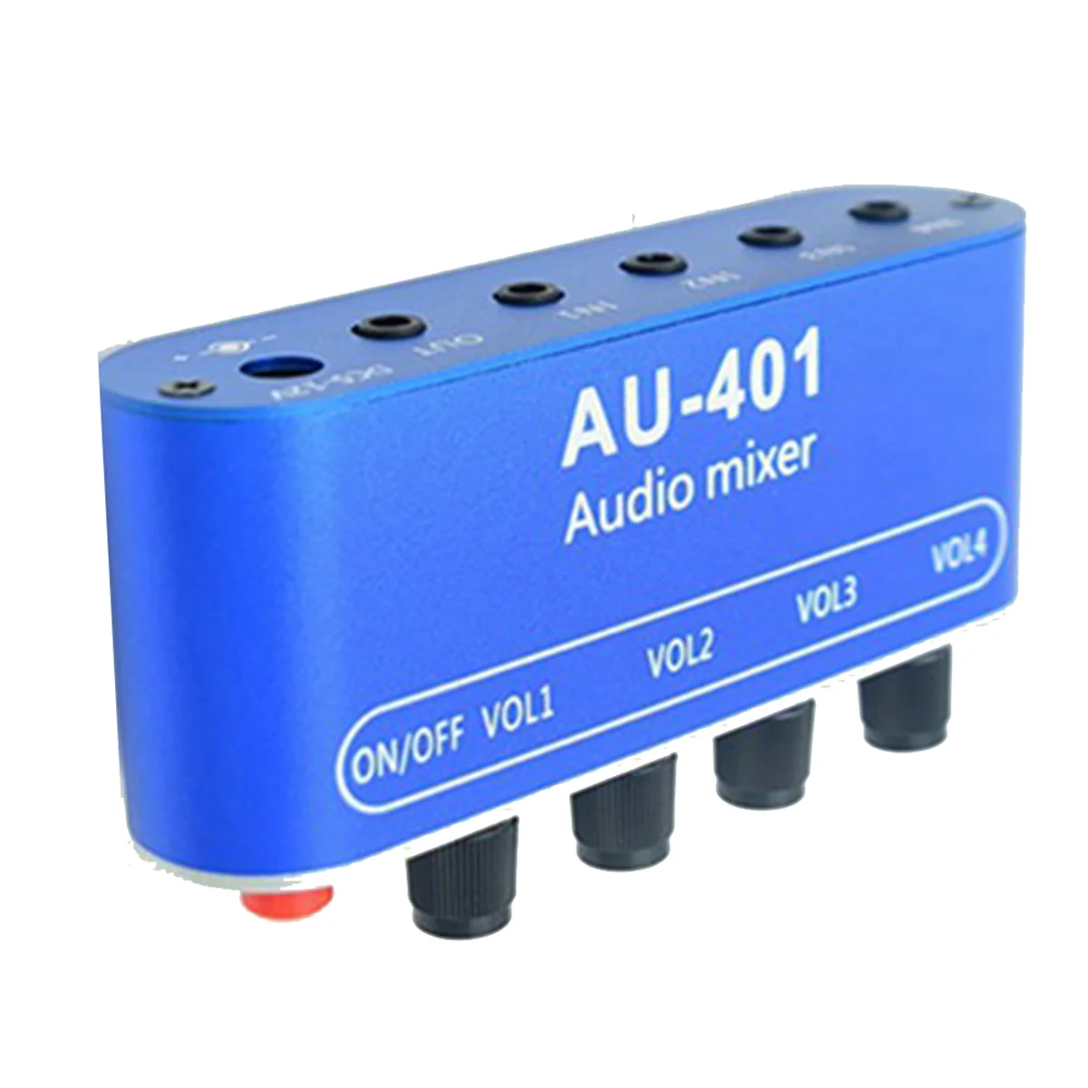 Микшер для стереозвука DC 5-12 В 4 входа 1 выход