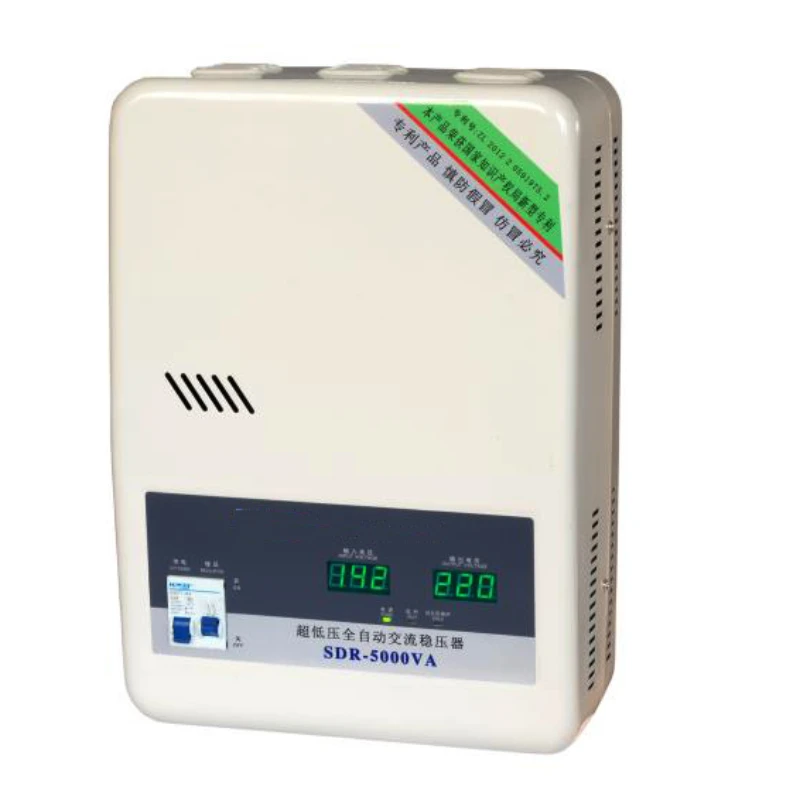 

Home regulator voltage stabilizer 5000 va (wall mount type)