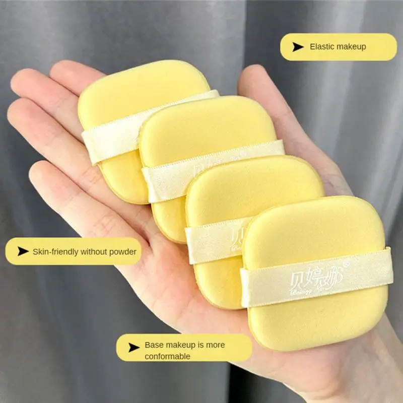 

6 Pcs Butter Air Cushion Powder Puff Super Soft Face Eyes Makeup Sponge Dry And Wet Dual Use Contouring Shadow Seal Makeup Tools