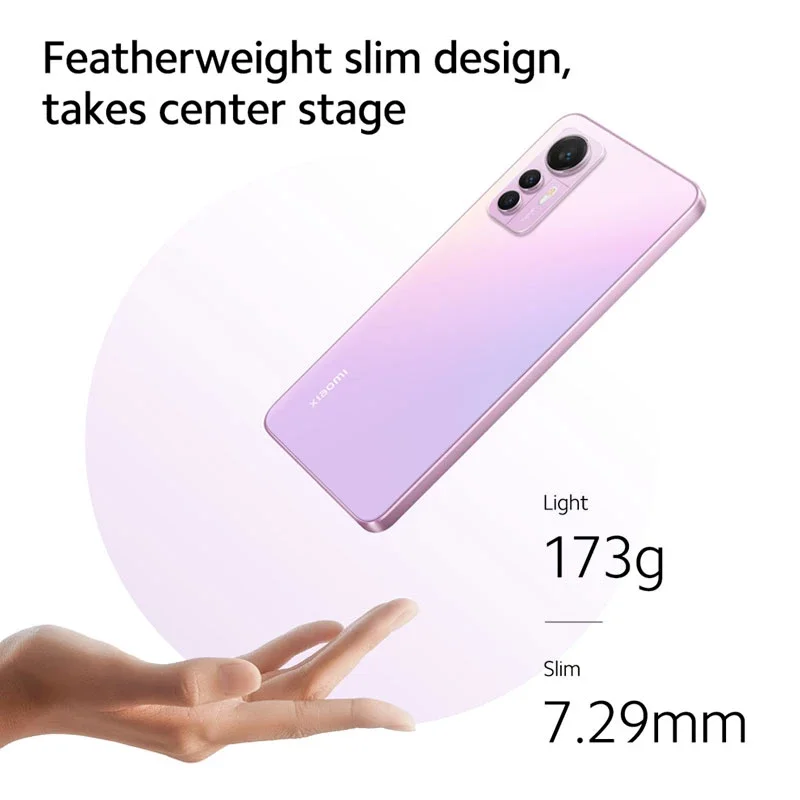 Original Global Version Mi Xiaomi 12 Lite Smartphone Snapdragon 778G Octa Core 6.55