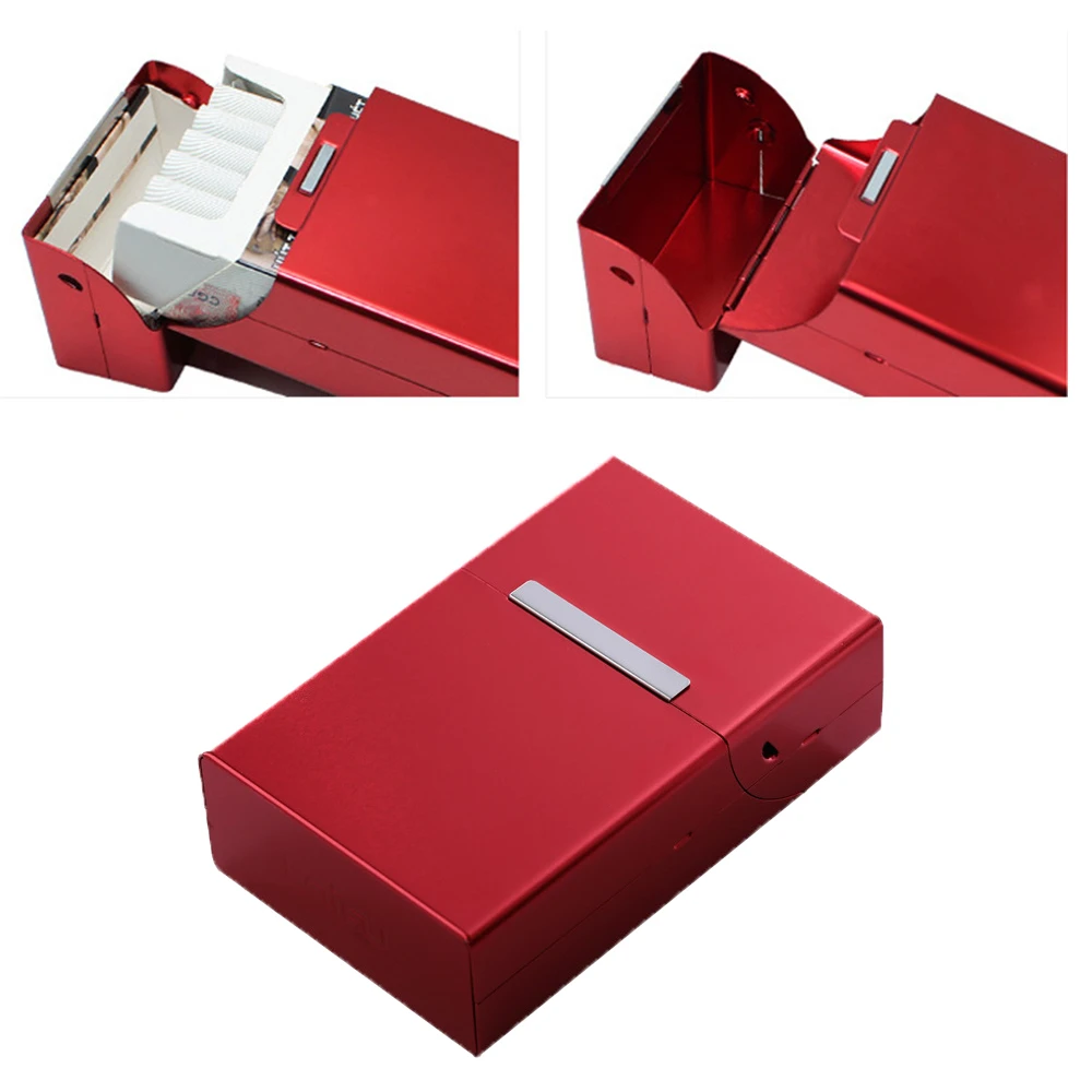 Оригинальная магнитная флуоресцентная коробка для сигарет: водонепроницаемое