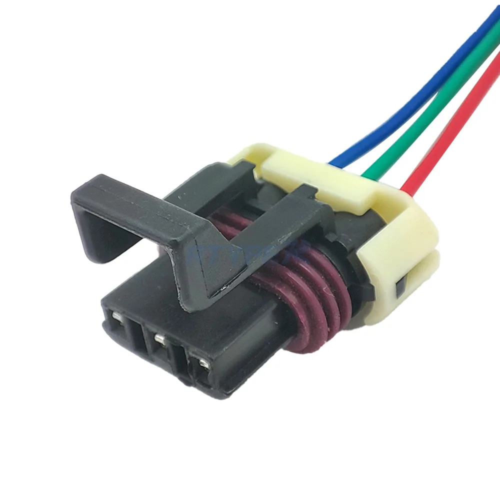 

3 pin Way black Metri-Pack 150 женский водонепроницаемый разъем для автомобиля 12129615 12110293 с проводом 15 см