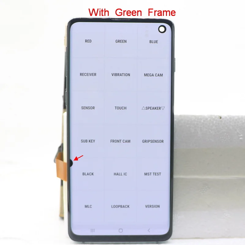 Фото ORI 120HZ AMOLED LCD-дисплей для Samsung Galaxy S10 SM-G973 G973B G973D G973W, сенсорный экран, замена дисплея №4