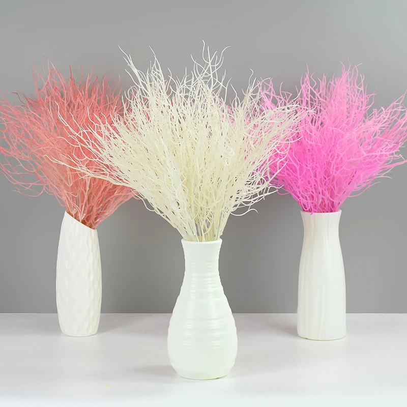 

Artificial Silk Flowers Branch Fake Plant Simulation Flower Bouquets Arrangement For Home Wedding Decoration Party Accessories