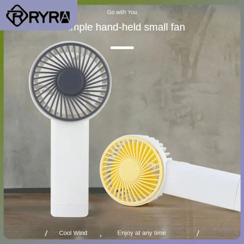 

Portable Small Fan Usb Charging Electric Fan Hand-held Office Fan Convenient Hand Fans For Women Silent Fan Childrens Fan