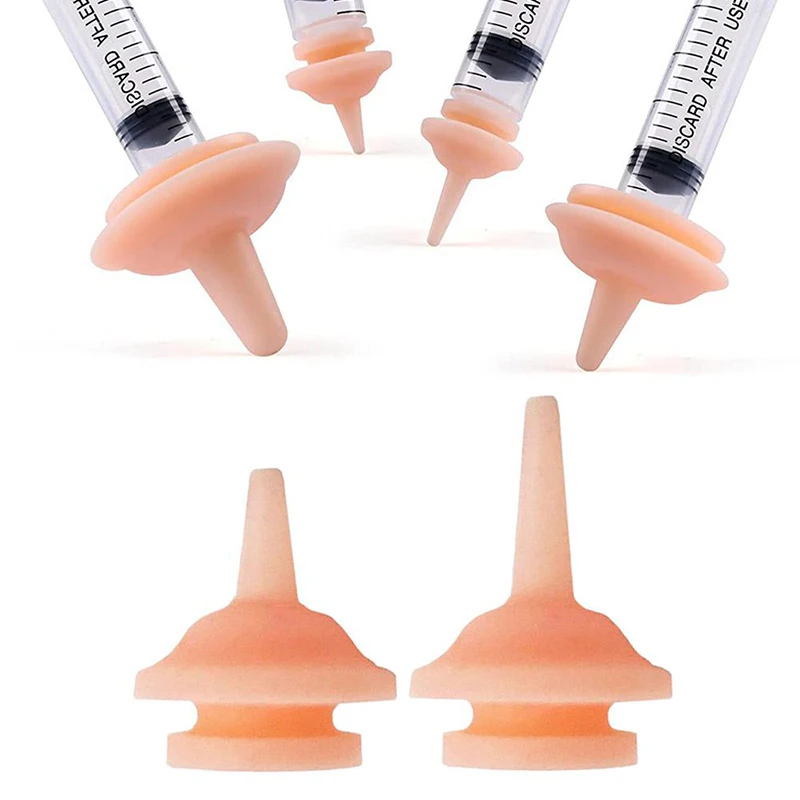 

1pcs Universal Pet Feeding Nipple Mini Cat Silicone Feeding Pacifier for newborn Kittens Puppies Rabbits Small Animals