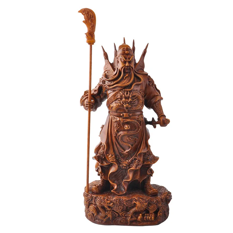 

Новая статуя большого бога богатства из смолы фигурка фэн-шуй Гуань Гонг статуя Гуань Юй скульптура стол Гостиная Офис Аксессуары для домаш...