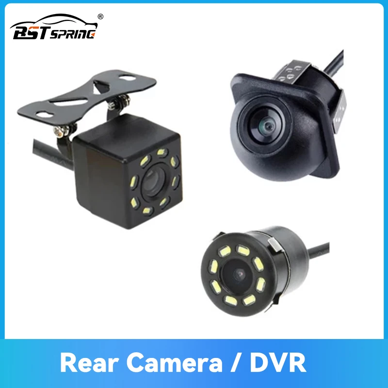 

Автомобильный видеорегистратор с камерой заднего вида, светодиодной подсветкой, ночным видением, монитором парковки автомобиля, водонепро...