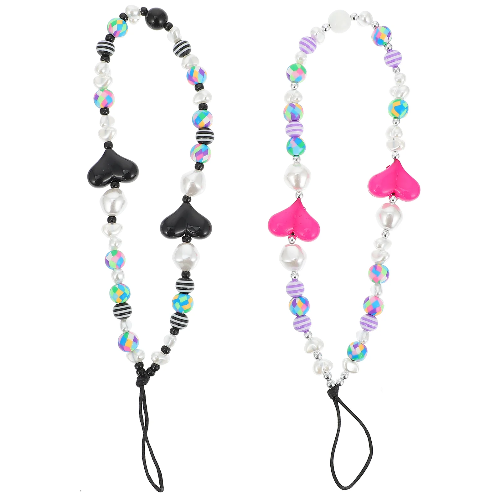 

Charm Strap Shui Feng Hanging Pendant Lanyards Chain Wrist Beaded Cell Lanyard Ornament Purse Keychain Decoration Decor Rope