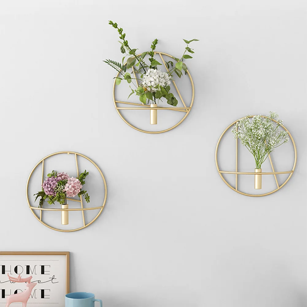 Wall Hanging Flower Vas For Home Bedroom Decoration Crafts