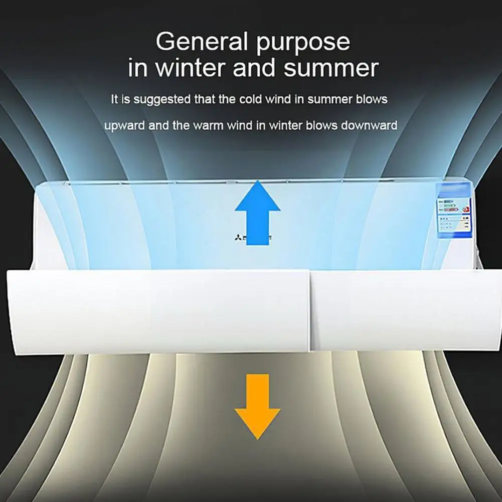 

Отражатель воздуха K7w0, выдвижной дефлектор для кондиционера, универсальный, с защитой от прямых воздействий