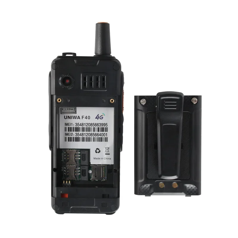 UNIWA F40 2 4-дюймовый POC GPS-радио Walkie Talkie Мобильный телефон PTT
