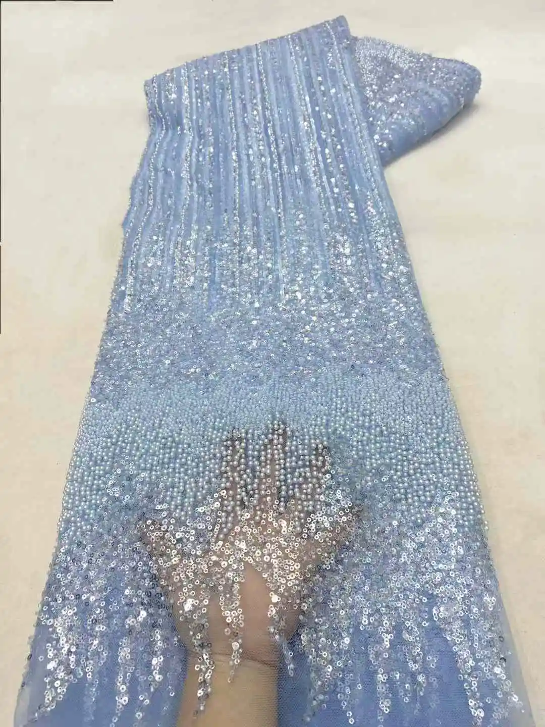 Африканская кружевная ткань 2025 высокое качество французская сетка блестки