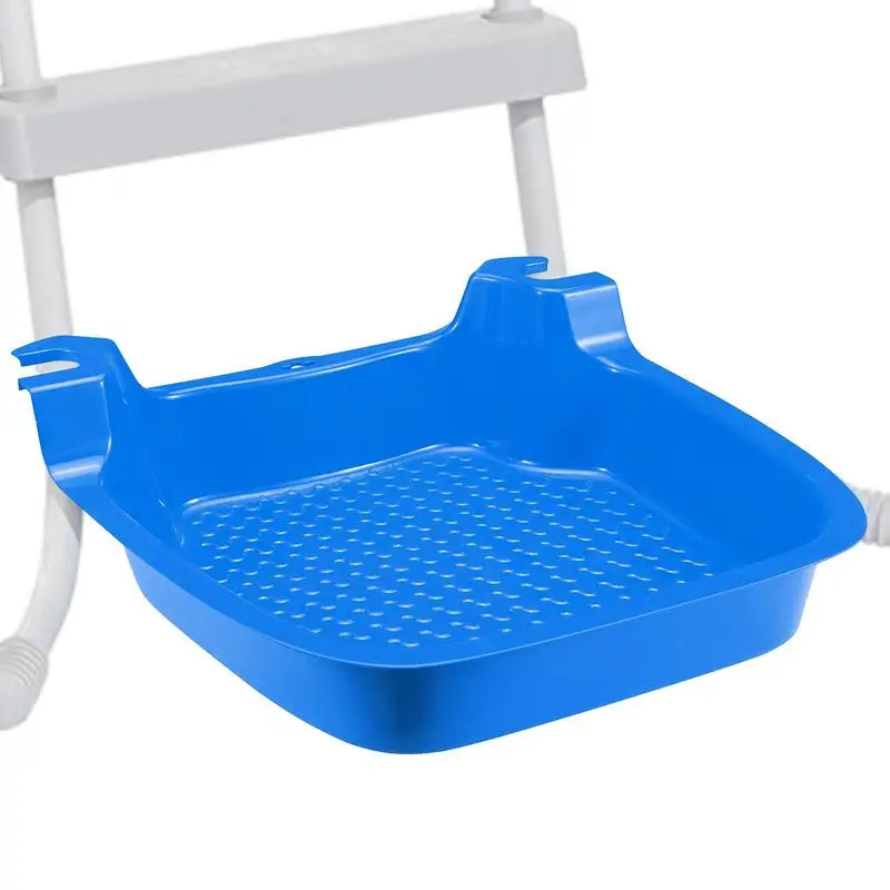 

Pool Foot Soaking Bath Basin Portable Multifunctional Foot Soaking Bath Basin 41*42*13cm Non Slip Tray For Swimming Pool Or Spa