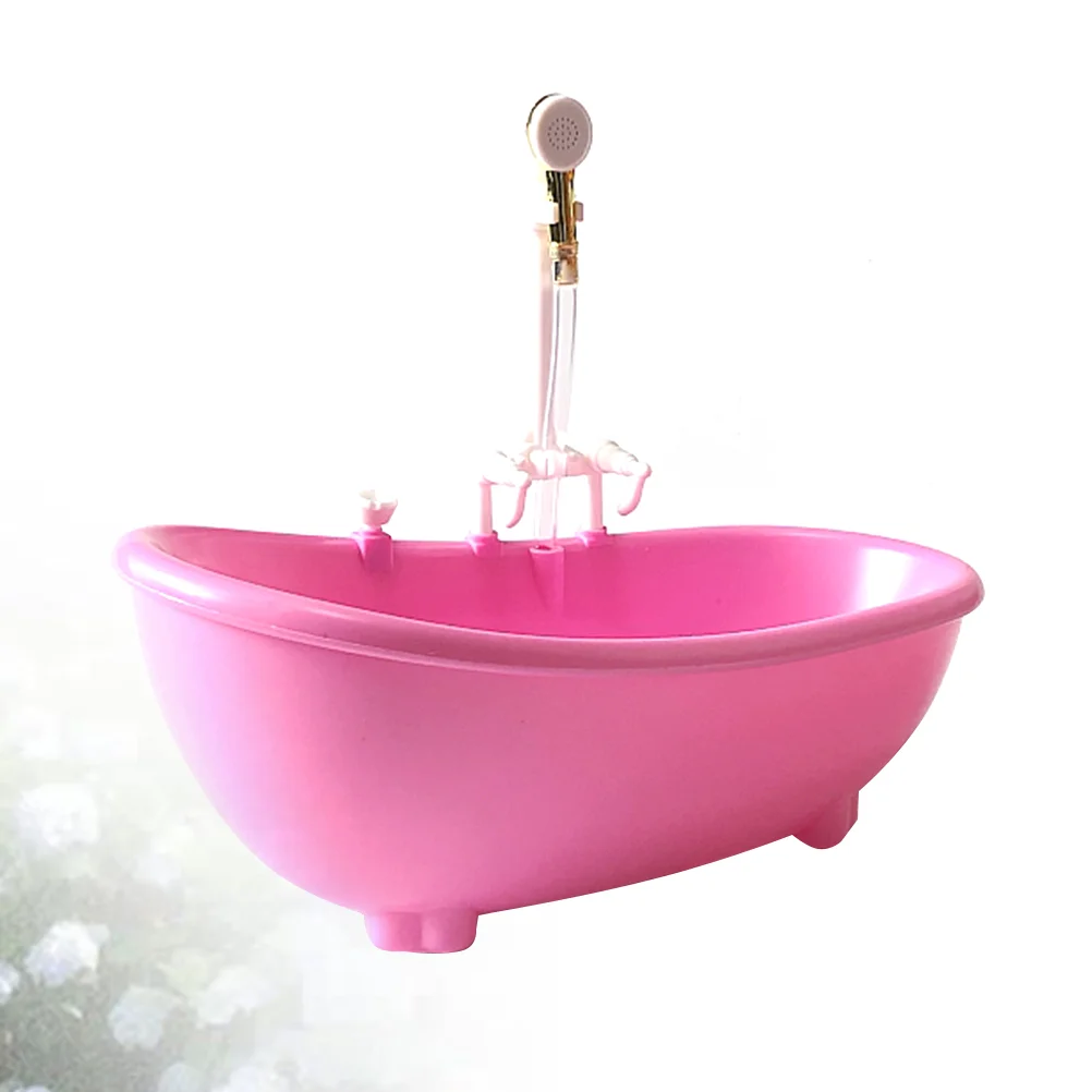 

Baby Bath Accessories Furniture Accessories Pretend Bathtub Shower Tub Toys Miniature Bathroom Child
