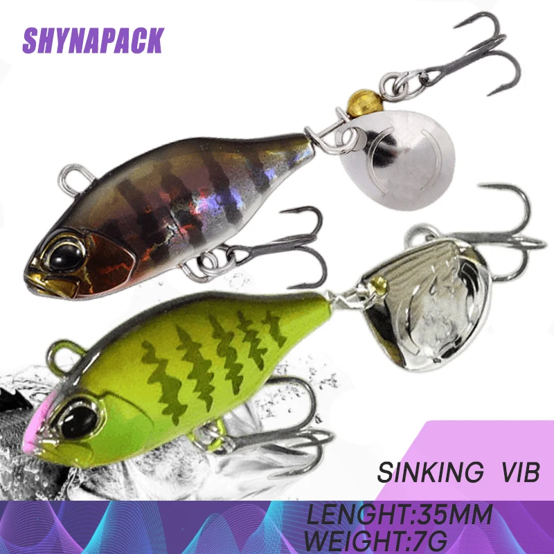 

Рыболовные приманки, воблер, вращающаяся металлическая Вибрирующая приманка, приманка для зимней рыбалки 35 мм/7 г, искусственные жесткие приманки, блесна, блесна, рыба