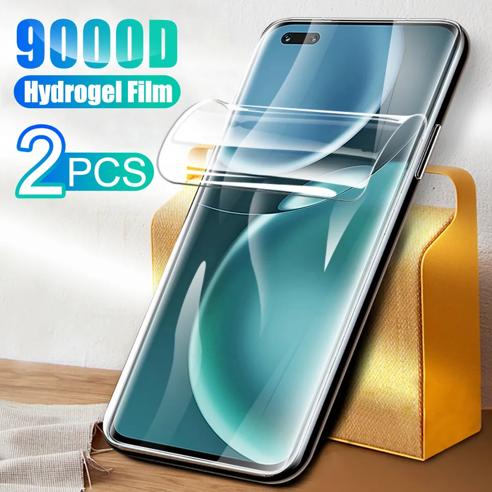 Гидрогелевая пленка для Honor Magic4 ProScreen, Защитная пленка для Honor Magic 4 Ultimate lite light HD, не стекло, 2 шт.