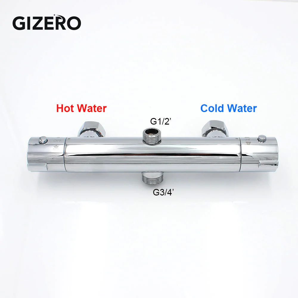 

Термостатический смеситель для ванной GIZERO ZR960