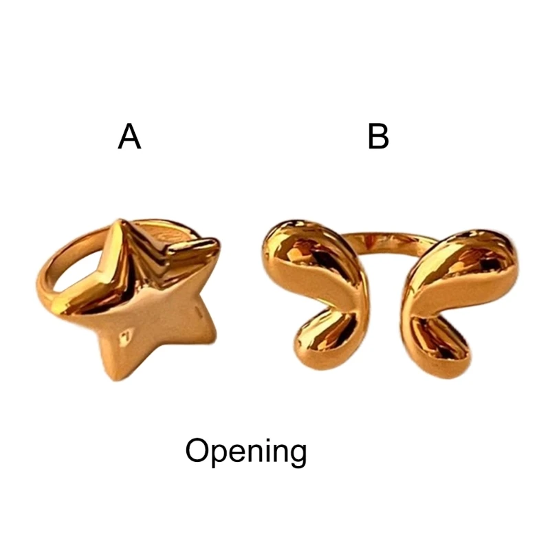 A0NF модные обручальные кольца для пар аксессуар шикарные на палец с украшением