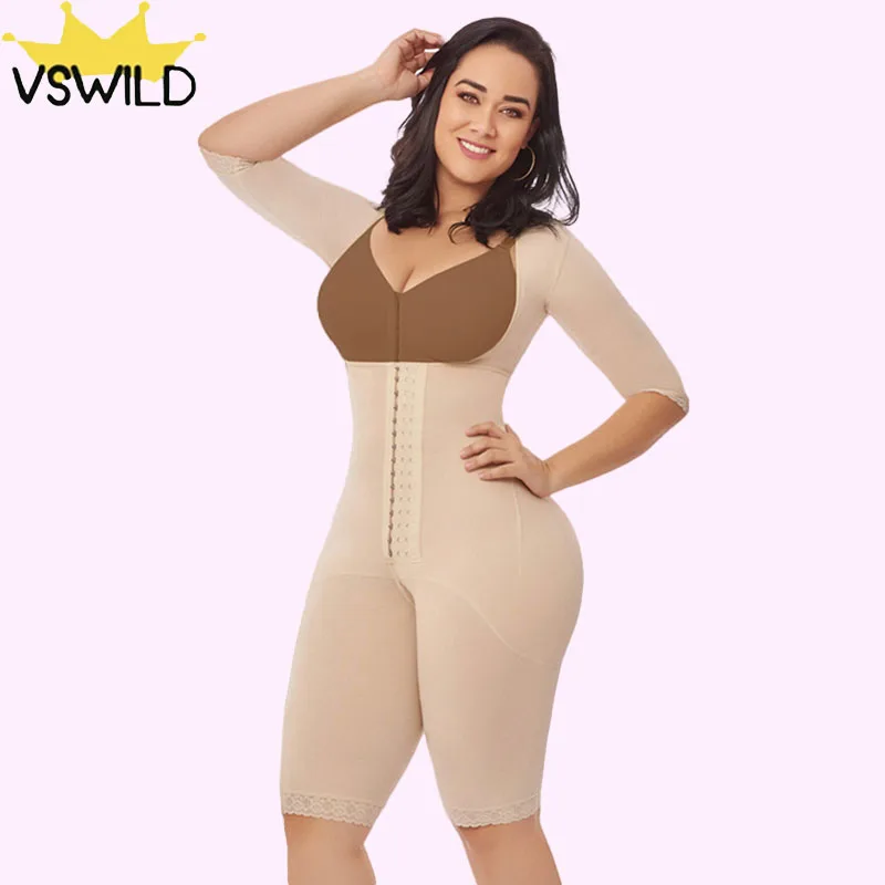 Shapewear Bodysuit for Women Fajas Reductoras Y Modeladoras Para Girdle Seamless Full Body Slimming Undergarment for Everyday