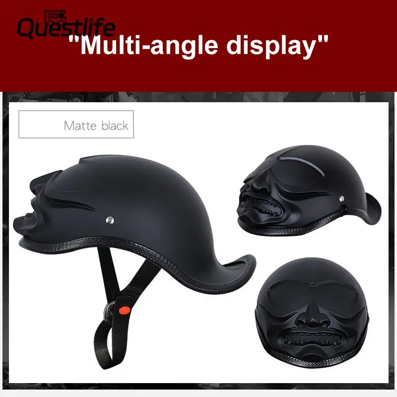 

Ultralight Bicycle Helmet Scoop Shape Warrior Helmet Vintage Half Helmet Bike Electric Safety Bump Cap Cycling Protect Equipment
