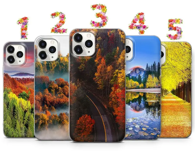 

Fall phone case for iPhone 13 12 11 X Xs Xr 8 7 6 5 Se, Samsung S22 S21 S20 S10 Note20, Huawei P40 P30 P20 P10