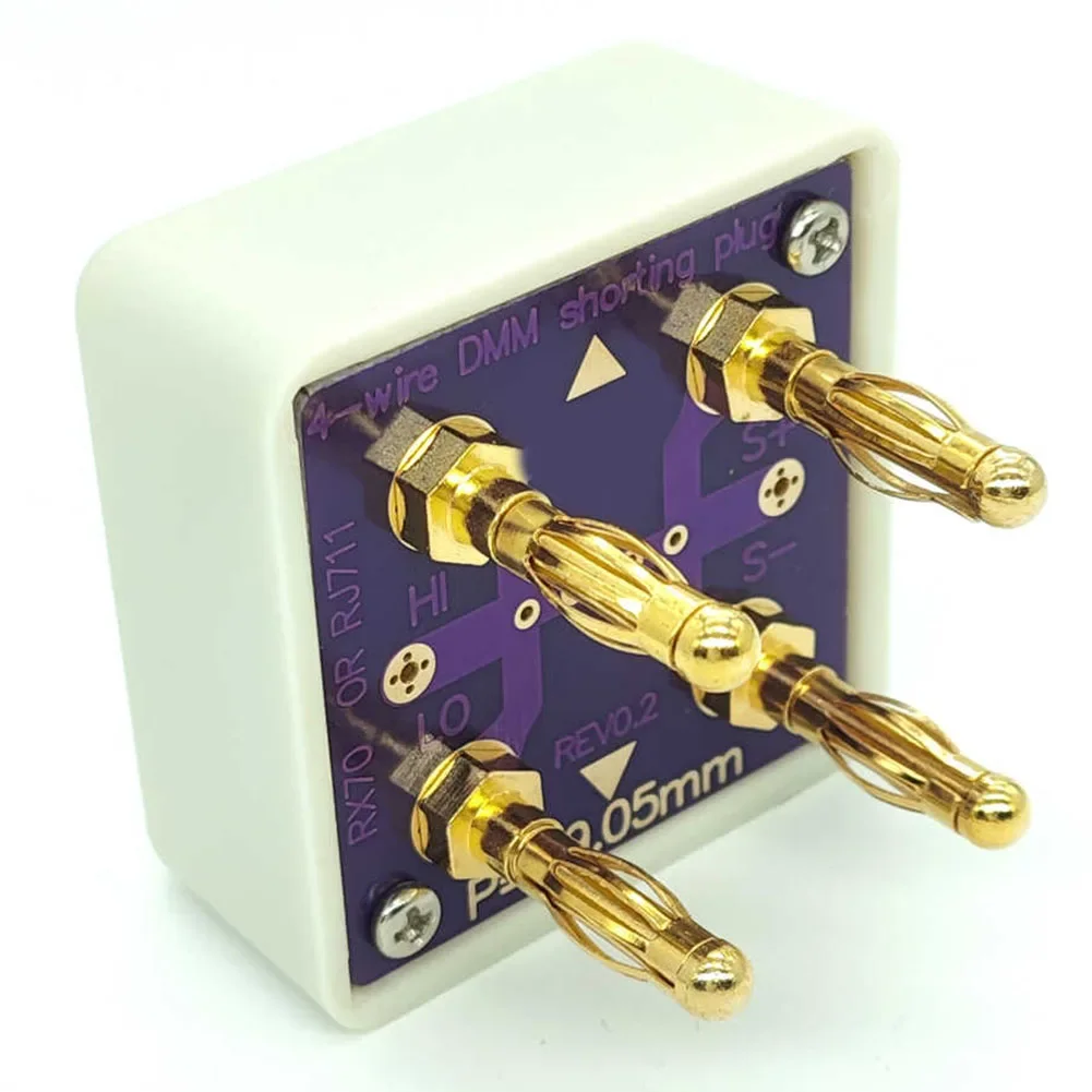 4-проводной разъем для калибровки мультиметра