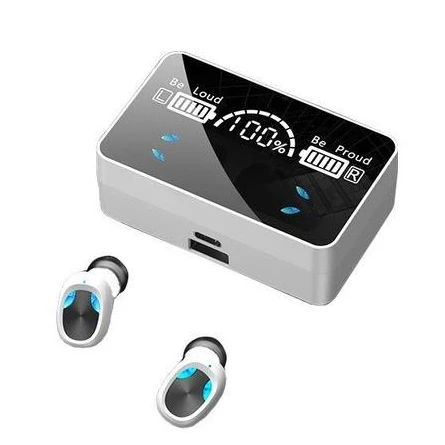 

TWS-стереонаушники с поддержкой Bluetooth и ЖК-дисплеем