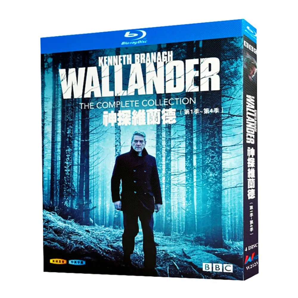Фото Blu-ray Ultra HD BBC Wallander: Сезоны 1–4, коллекционный набор №5