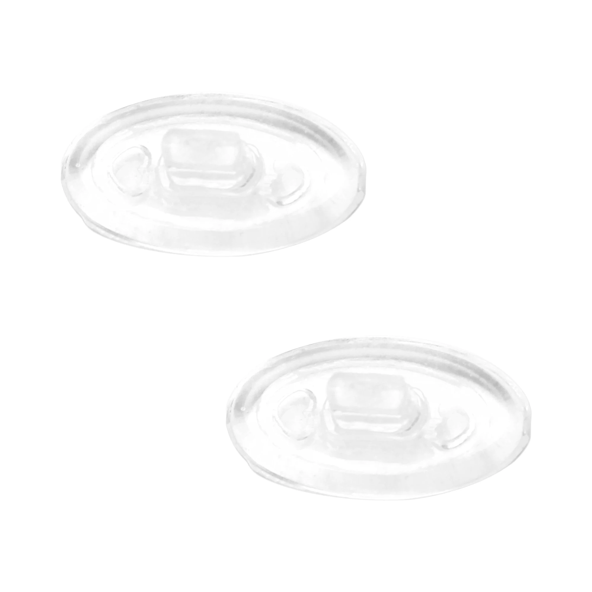 

TenDye Replacement Clear Nose Pads for Oakley Crosshair 1.0 | Crosshair 2.0 | Crosshair S Sunglasses, Push-on Snap-in Nose Piece