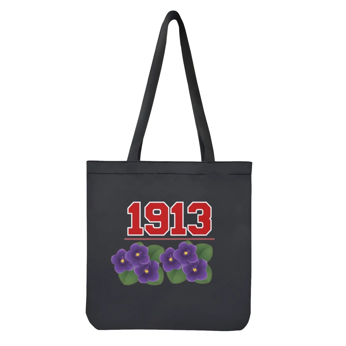Red 1913 Shoulder Bags for Women 2023 Totes African American Sisterhood Personalised Sorority Gifts Female Travel Canvas Bags