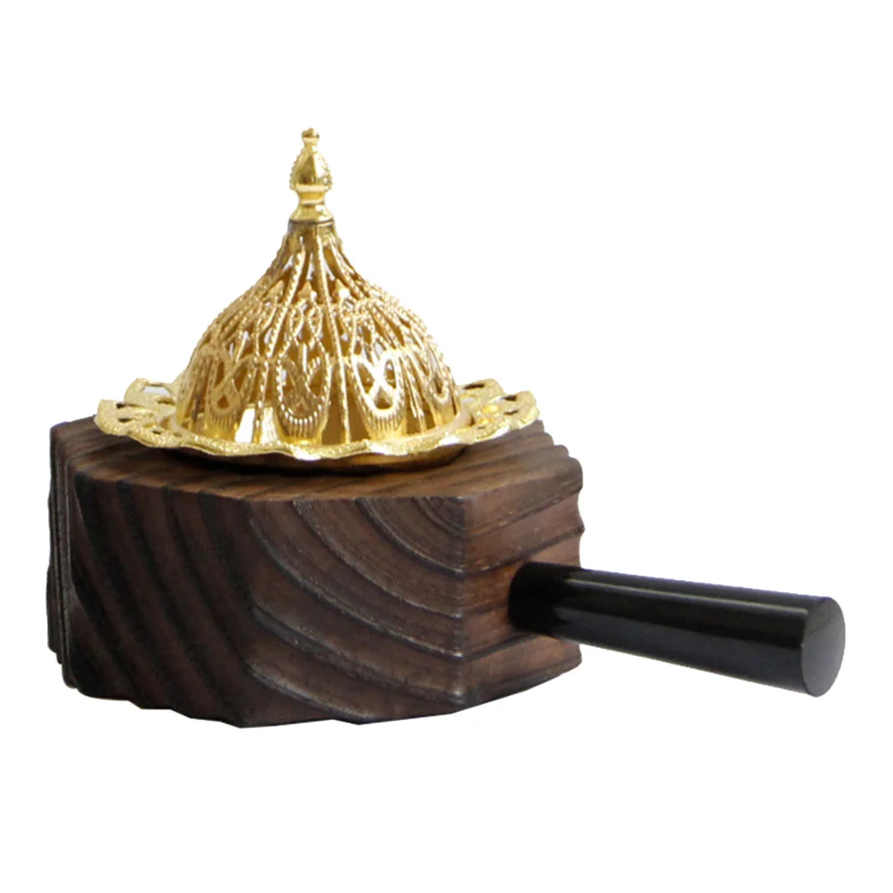

Meditation Holder Yoga Decor Charcoal Burner Home Decor Hand Held Burner Decorate Ramadan Trays
