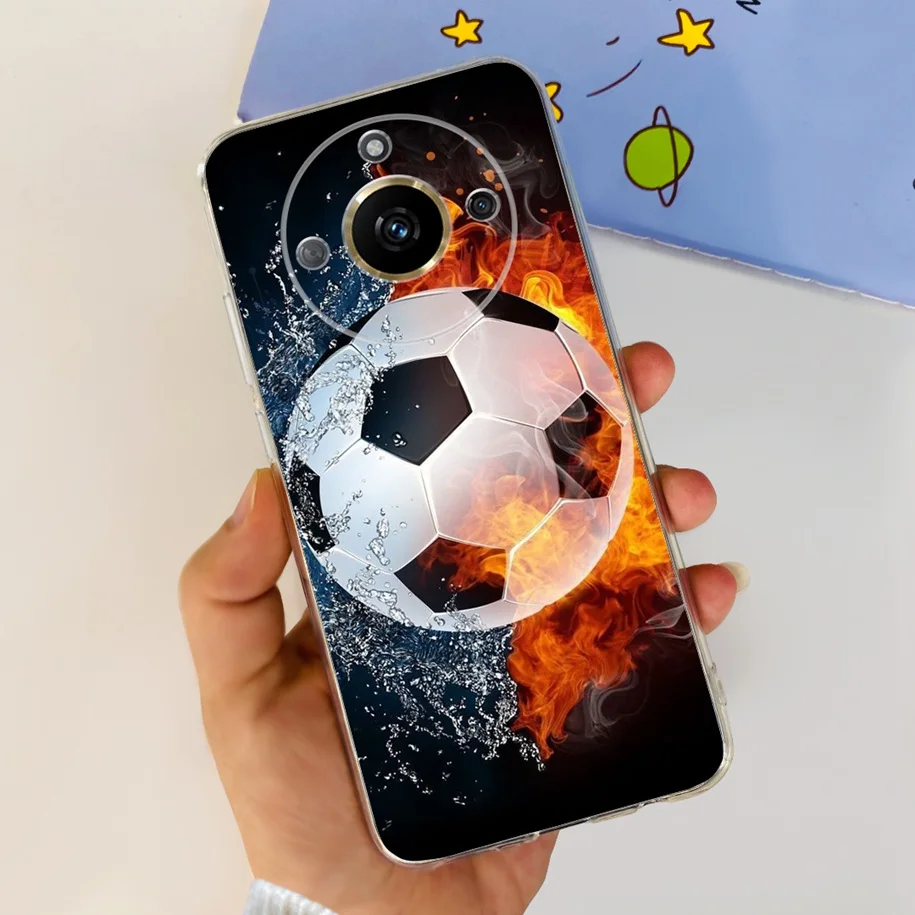 Чехол для телефона Realme 11 Pro Plus чехол RMX3740 RMX3741 модный цветок Бабочка Мягкий