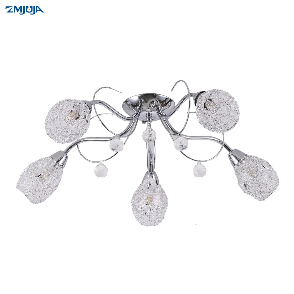 Роскошная подвесная люстра из искусственного кристалла для гостиной спальни