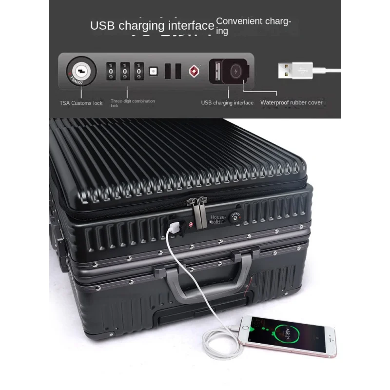 Рисунок 2 - Перезаряжаемый чемодан с алюминиевой