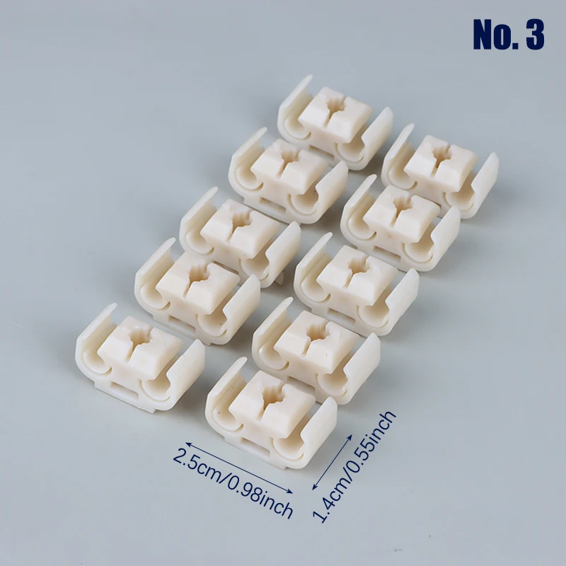 10 шт. Автомобильная Тормозная Линия, кабельный кронштейн, вакуумный шланг, трубные зажимы для Santana Chery, шасси, трубы, фиксированная линия, зажимы, крючки