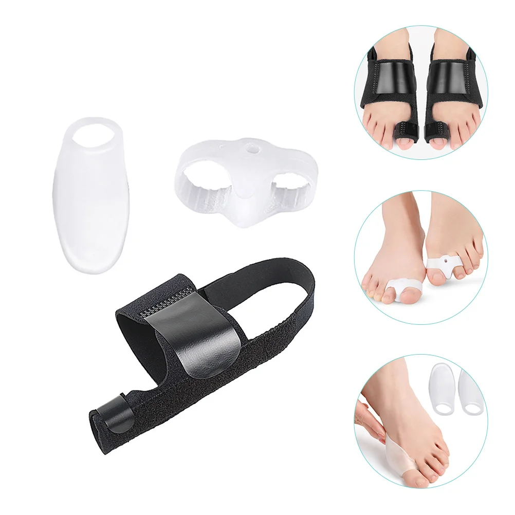 

Toe Bunion Corrector Valgus Splint Big Hallux Brace Separators Straightener Sleeve Orthopedic Foot Finger Feet Dividers Spacers