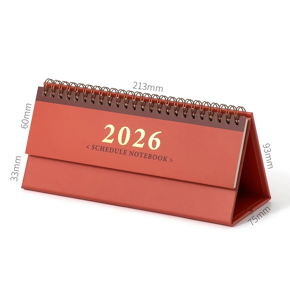 

Минималистичный настольный календарь 2026