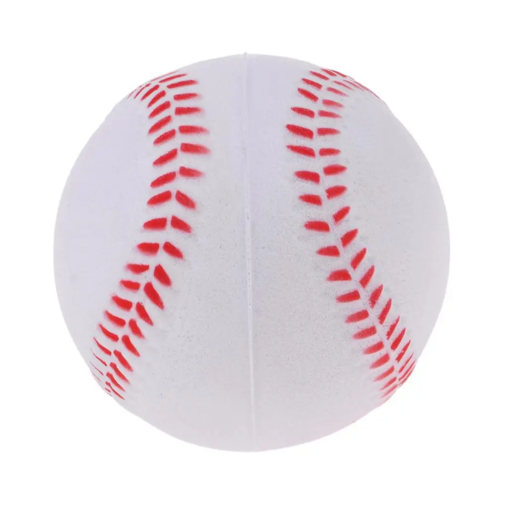 

Safety Baseball Practice Training PU Softball Balls Sport Team Game - 9inch