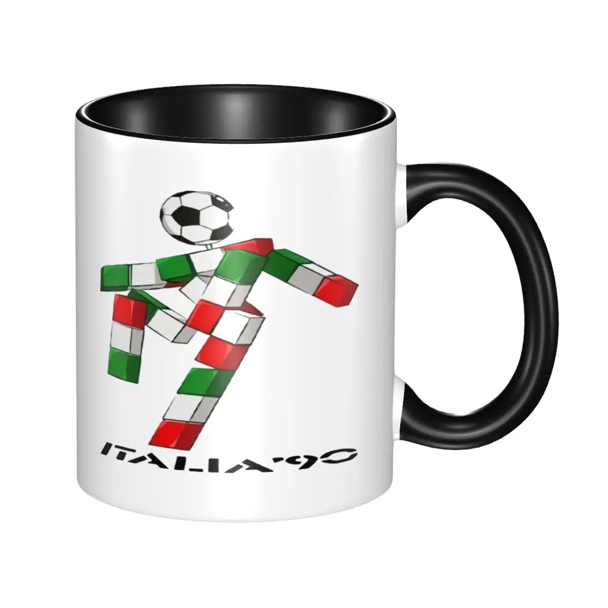 

Italy 90 1990 Italian Football World Drinking Gift Ceramics Mug Cup