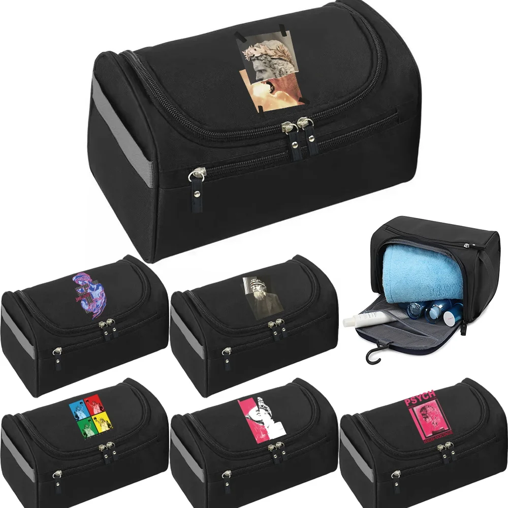 

Портативные женские косметички, женская сумочка для Хранения Туалетных принадлежностей, уличная дорожная функциональная косметичка, сумо...