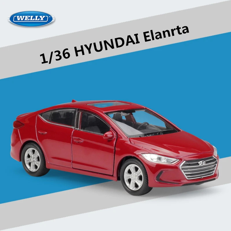 

Модель автомобиля HYUNDAI Elanrta Tucson из сплава, 1:36