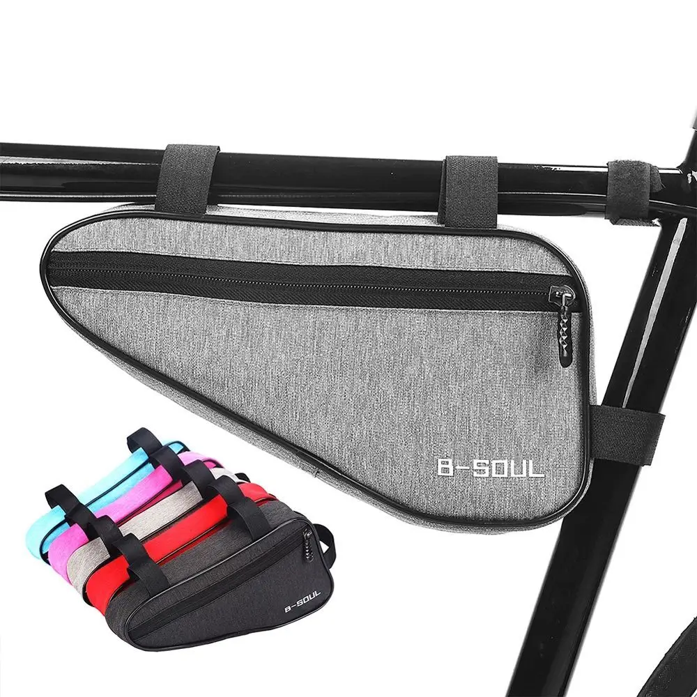 

Водонепроницаемая треугольная сумка на раму для горного велосипеда, сумочка для передней трубы, держатель для инструментов, дорожный велос...