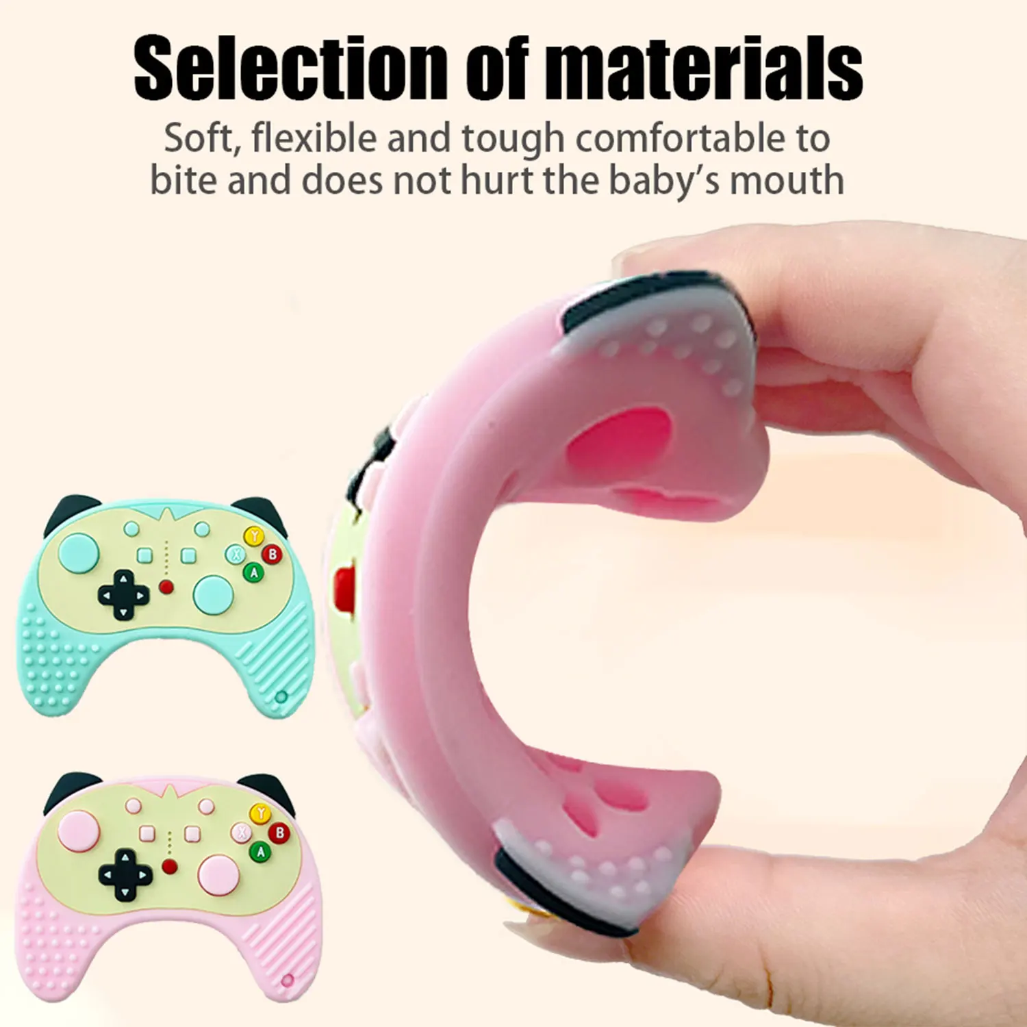 Все в наличии игрушки для прорезывания зубов дизайн игрового контроллера