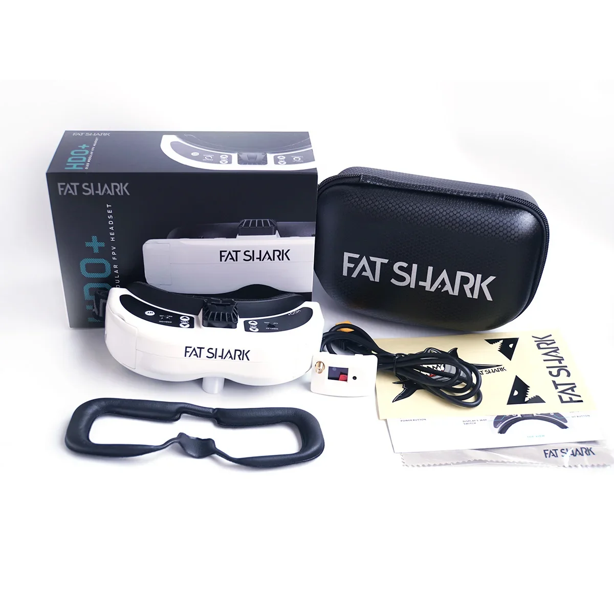 Фото Очки FPV UniFlyFat Shark Dominator HDO+ HDO Plus HD 1920x1080 OLED с двумя микро-дисплеями 2~6S, видеогарнитура Fatshark для радиоуправляемых дронов №5