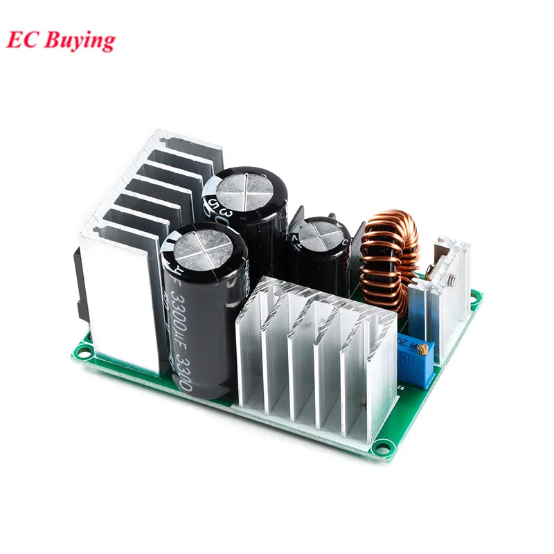 Фото XL4016 DC-DC 6A 80W 3V 3.3V 5V 12V 24V AC-DC понижающий преобразователь Регулируемый модуль питания Регулируемая плата низкого напряжения №2