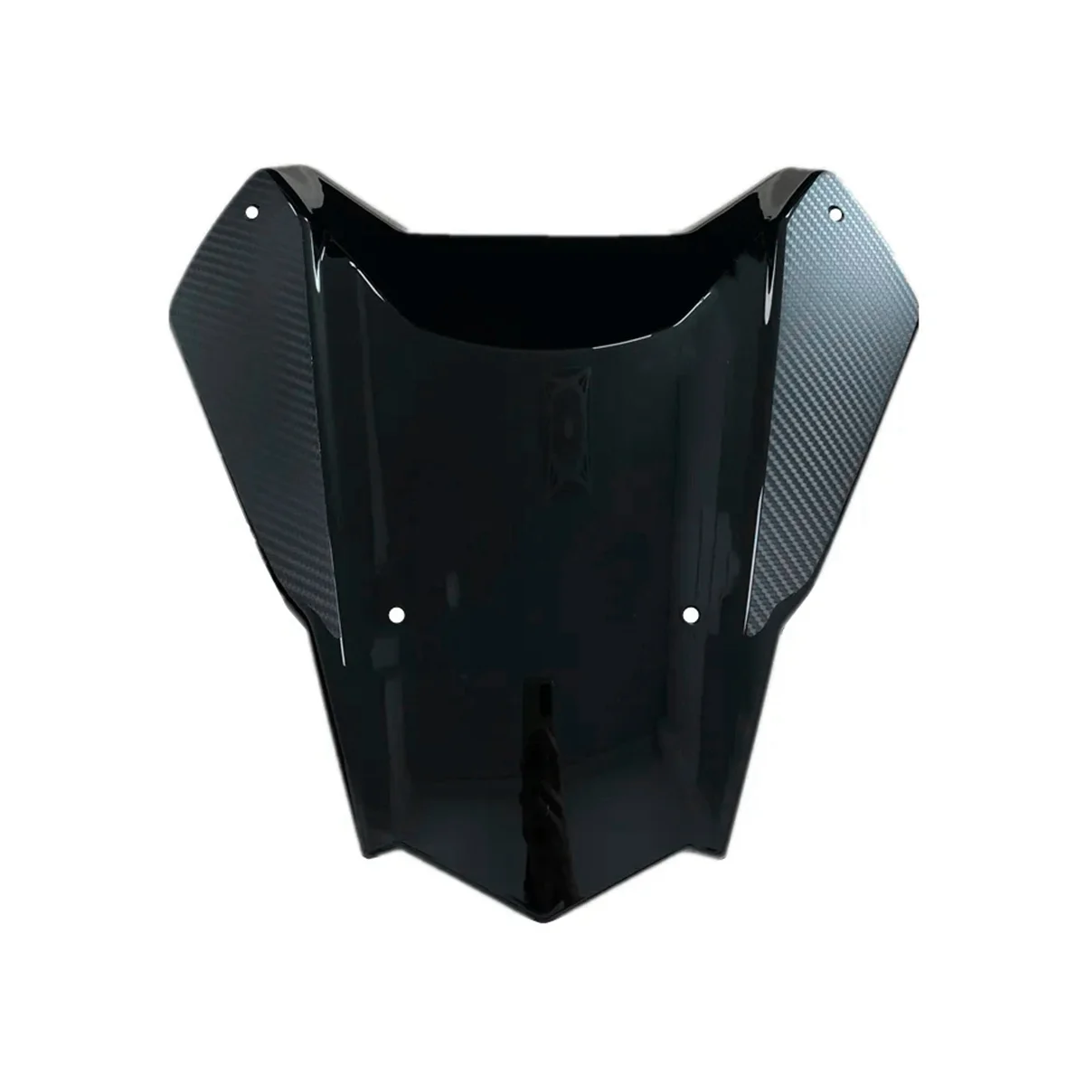 

For Yamaha XMAX125 XMAX250 XMAX300 2017-2020 Motorcycle Windshield Windscreen Visor Viser,Bright Black